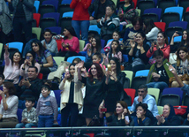 National Gymnastics Arena in Baku hosts Novruz show. Azerbaijan, 19 match, 2016